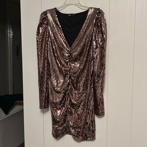 Zara sequin dress